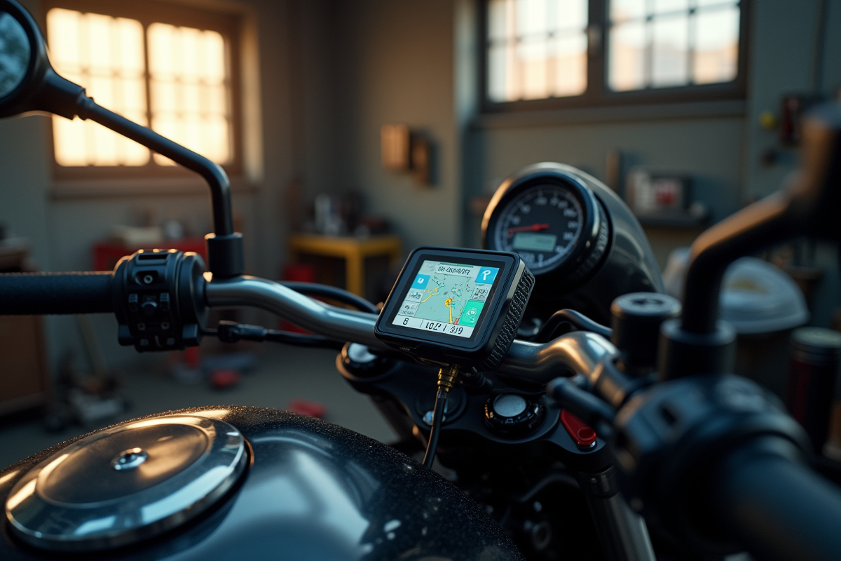 cacher moto