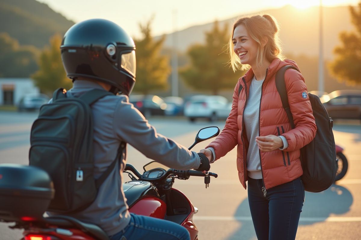 moto apprentissage
