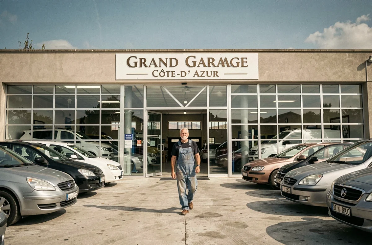 Grand Garage Côte d'Azur, grande enseigne automobile et location sur la Riviera française
