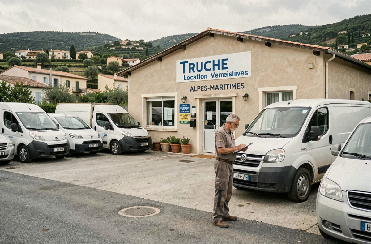 Agence Truche Location avec utilitaires et véhicules de tourisme dans les Alpes-Maritimes