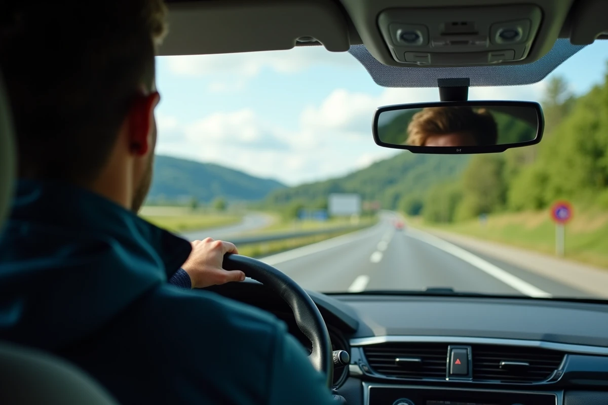 Jeune homme regardant l